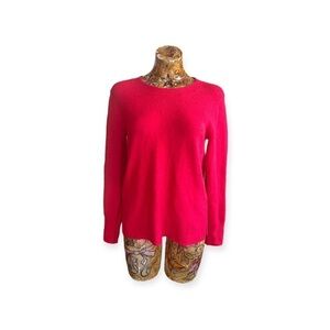 J. Crew wool blend red sweater extra soft small